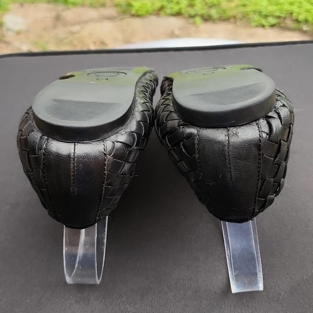 ROBERT ZUR LEATHER WOVEN CUTE  FLATS SIZE 40 IN GUC - Picture 8 of 16